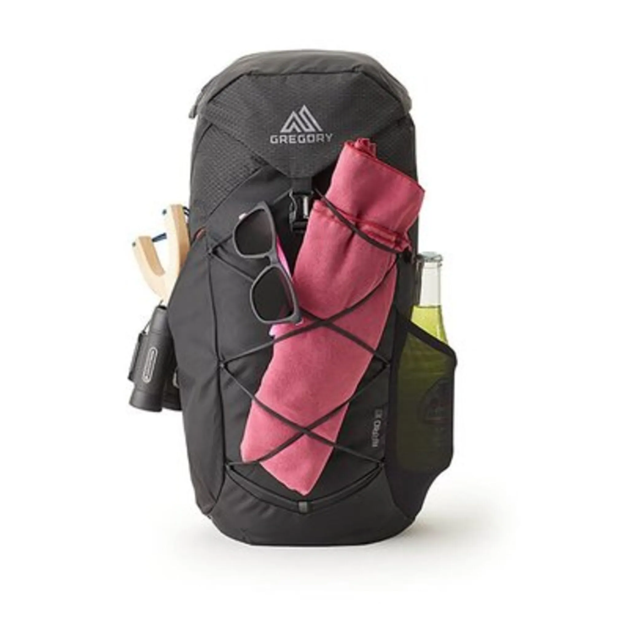 美國 GREGORY ARRIO 18L 多功能登山背包 碳黑 136973-7409