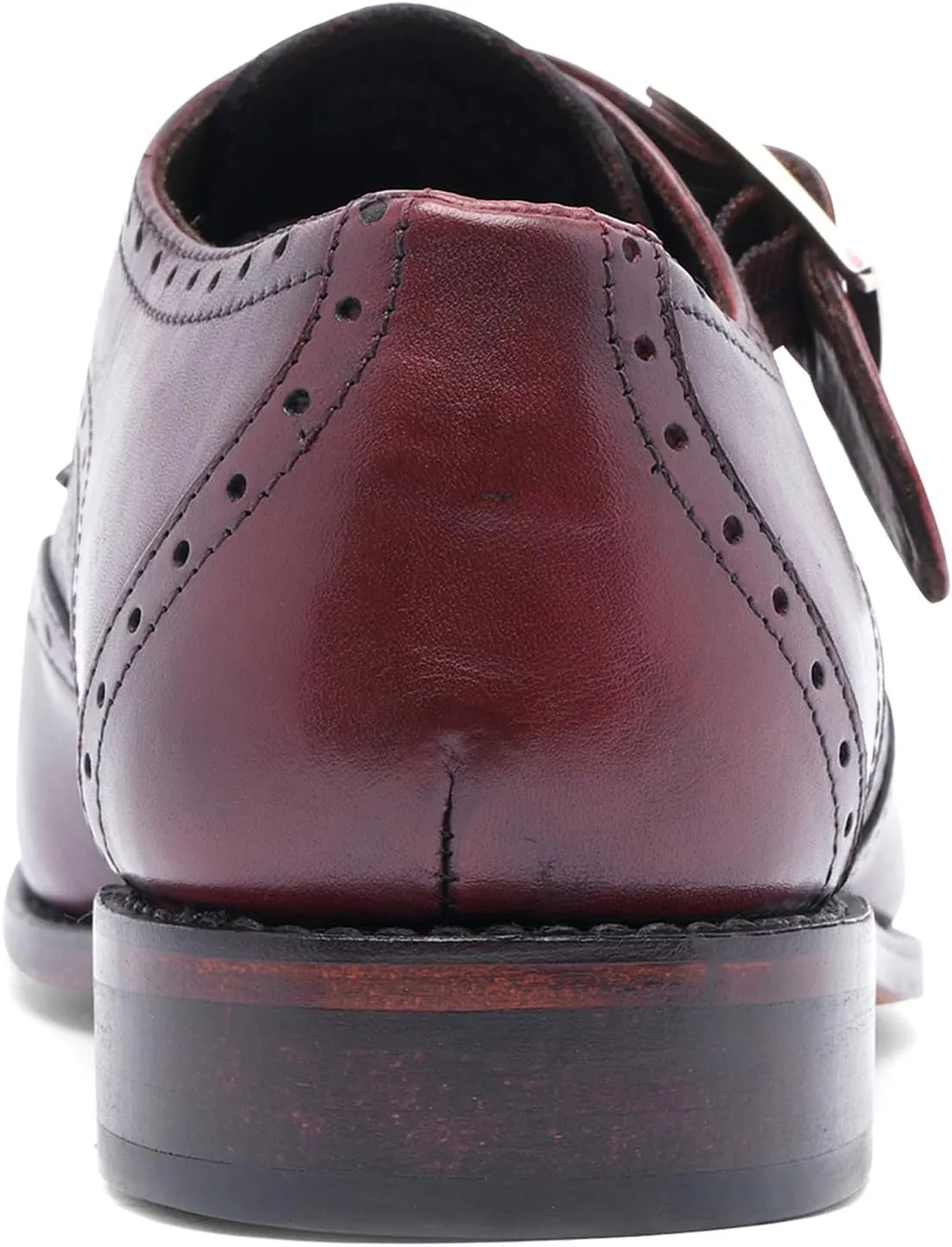 Anthony Veer Roosevelt III Single Monk Strap Dress Shoes for Men | Goodyear Welt Construction & Ortholite Footbed