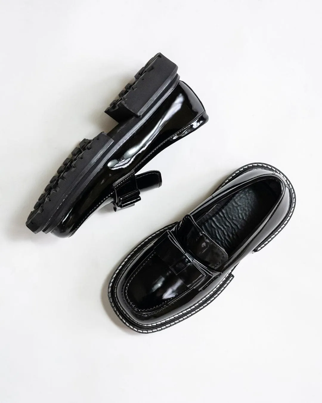 Back To School Bow Platform shoe