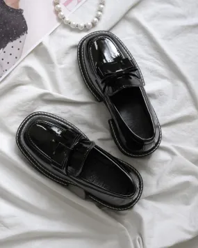 Back To School Bow Platform shoe