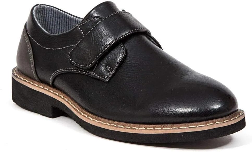 Deer Stags Boy's Dress Monk-Strap Loafer
