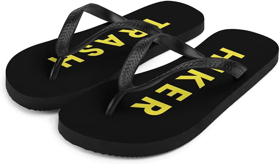 Hiker Trash Flip Flops - Hiking Ultralight Backpacking Unisex Mens Womens Flip Flops for Beach Pool Shower