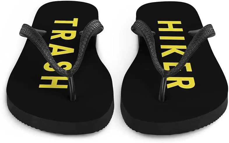 Hiker Trash Flip Flops - Hiking Ultralight Backpacking Unisex Mens Womens Flip Flops for Beach Pool Shower