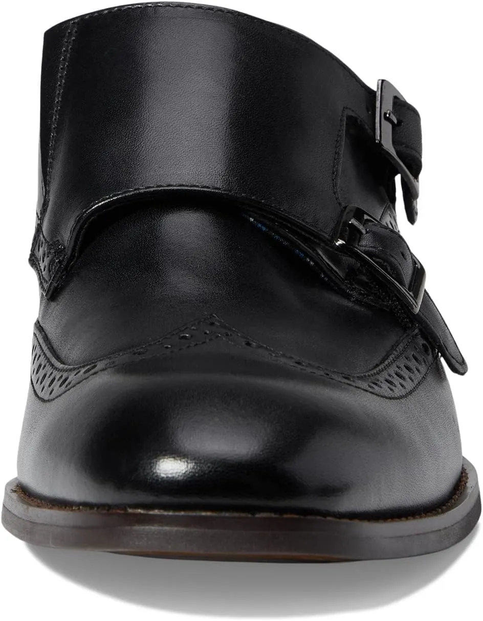 Stacy Adams Men's Karson Wingtip Double Monk Strap Loafer