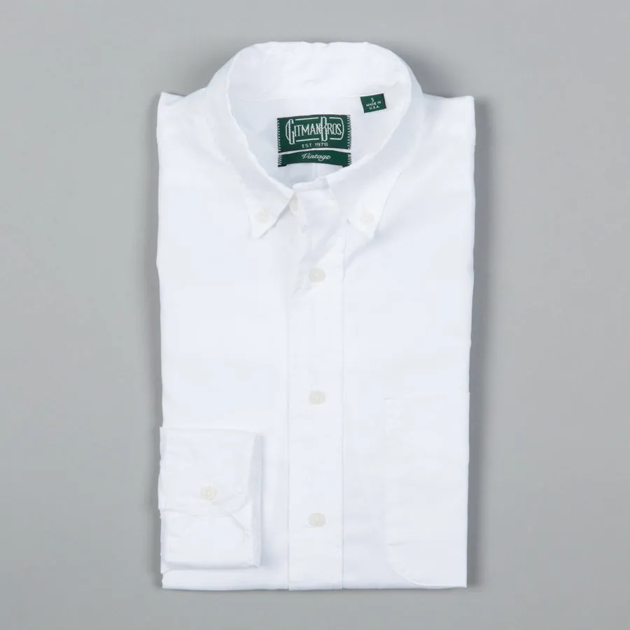 ZEPHYR OXFORD BUTTON DOWN WHITE