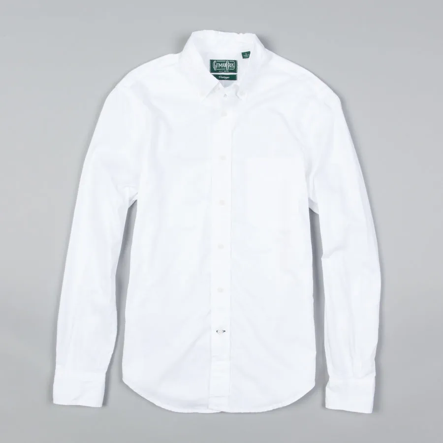 ZEPHYR OXFORD BUTTON DOWN WHITE